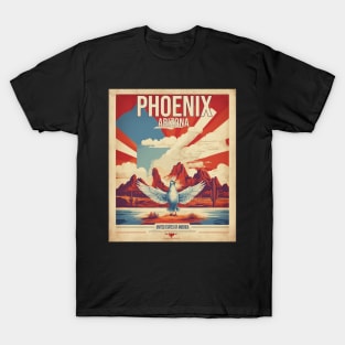 Phoenix USA Vintage Tourism Travel T-Shirt